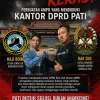 Haji Boim Ketua Lindu Aji Kabupaten Pati Bersama Kak Sus Ketua Senopati Demang Wotan Sukolilo Pati Mengecam Keras Perbuatan AMPB Yang Menduduki Kantor DPRD Pati.
