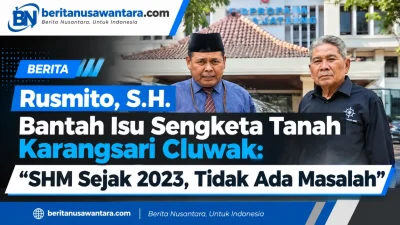 Rusmito, S.H. Bantah Isu Sengketa Tanah Karangsari Cluwak: “SHM Sejak 2023, Tidak Ada Masalah”